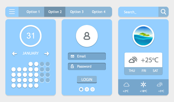 스마트기기 UX/UI 웹디자인